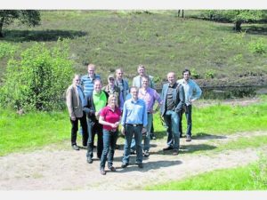 Der Arbeitskreis Umwelt der Landtagsfraktionen von SPD und Bündnis 90/Die Grünen informierte sich in der Diepholzer Moorniederung - Foto: Klöker.