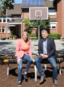 Kathrin Wahlmann (MdL) und Stefan Politze (Schulpolitischer Sprecher der SPD-Landtagsfraktion).